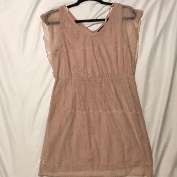 Light pink lace dress - Picture 1 of 2